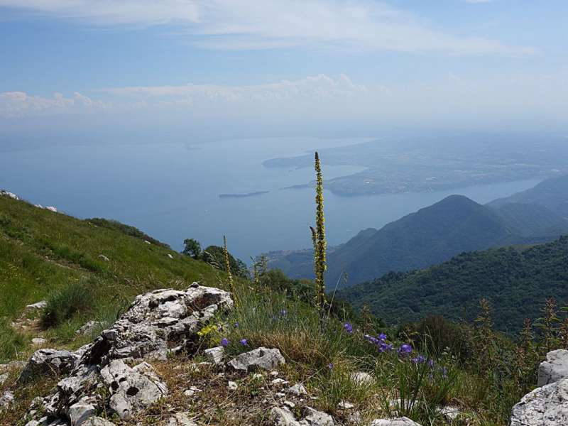 Camping Gardameer trektochtroutes, Monte Spino 