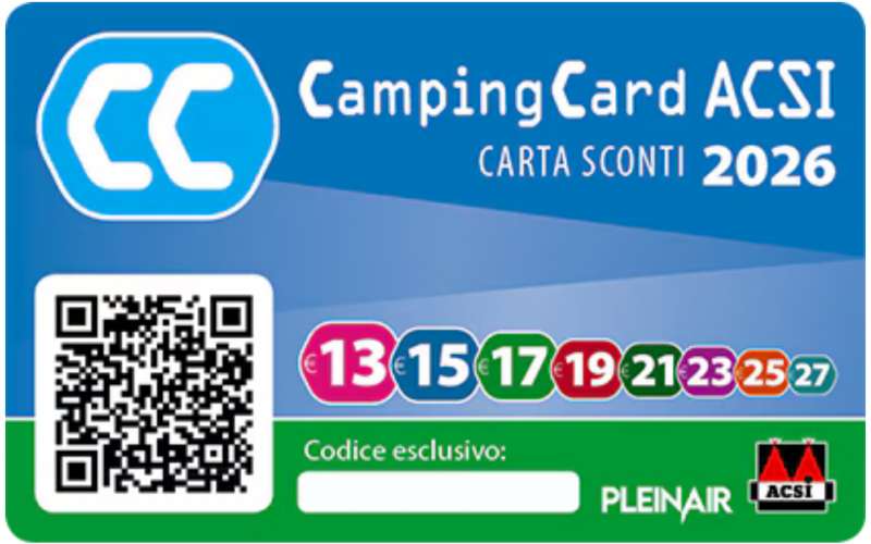 Camping Lake Garda with ACSI offers