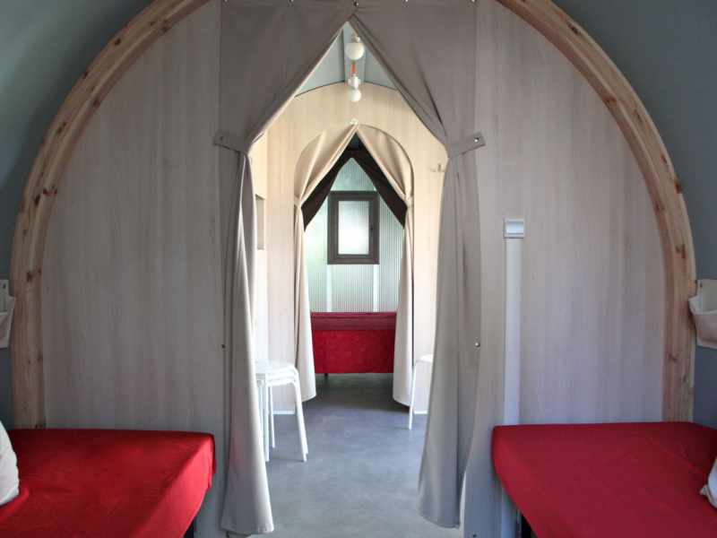 Campeggio Glamping Lago di Garda con tenda con aria condizionata 1