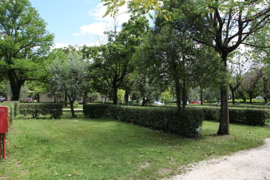 Camping Lac de Garde avec des emplacements standard et 6 ampères d'électricité 14