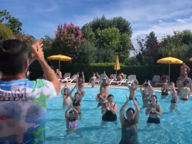 Campeggio Lago di Garda Animazione in piscina 