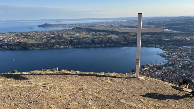 Trekking alla croce di Salò