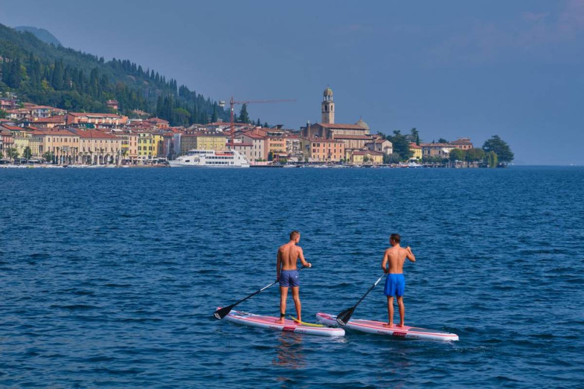 Les meilleures plages près de San Felice sur le lac de Garde Salò location de sup